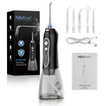 Rechargeable Cordless Water Flosser for Teeth - Portable Oral Irrigator, 5 Modes